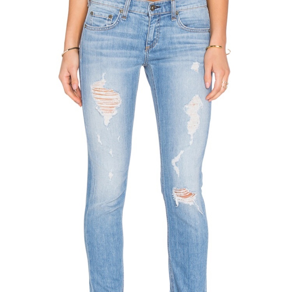 Rag & Bone the Dre slim boyfriend jeans 24